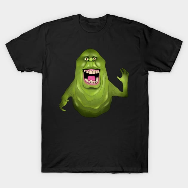 Ghostbusters Slimer T-Shirt by Pinky's Studio 